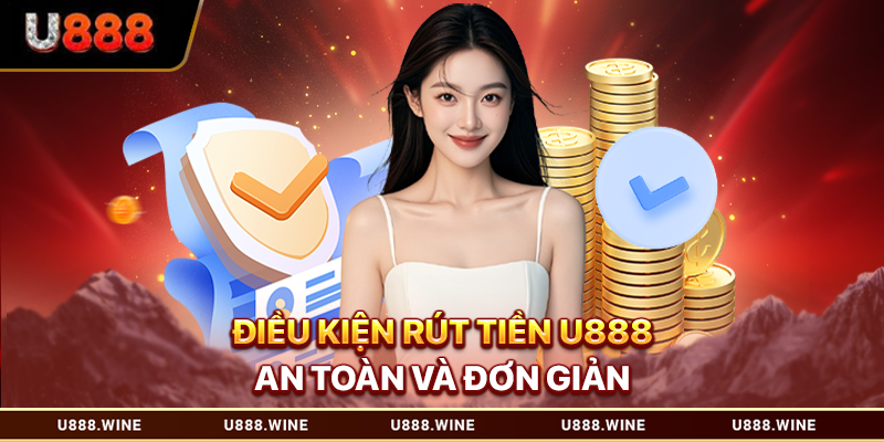 Điều kiện rút tiền U888 an toàn và đơn giản