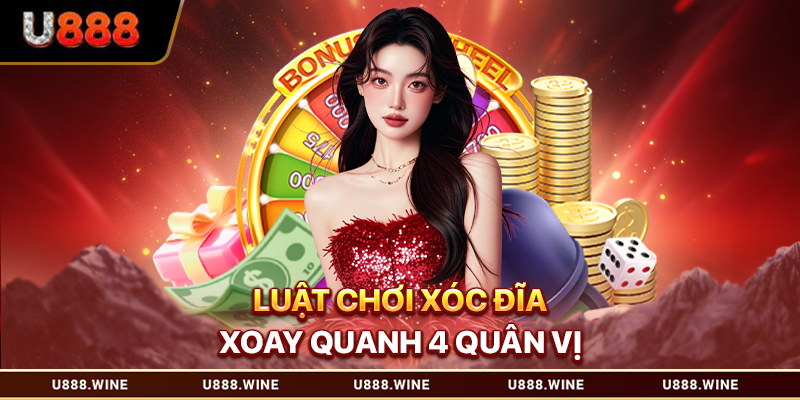 Luật chơi xóc đĩa xoay quanh 4 quân vị